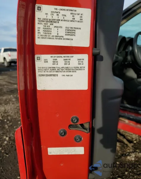 1999 Pontiac Grand Am Gt z USA, uszkodzony, nr VIN 1G2NW12E4XM768218